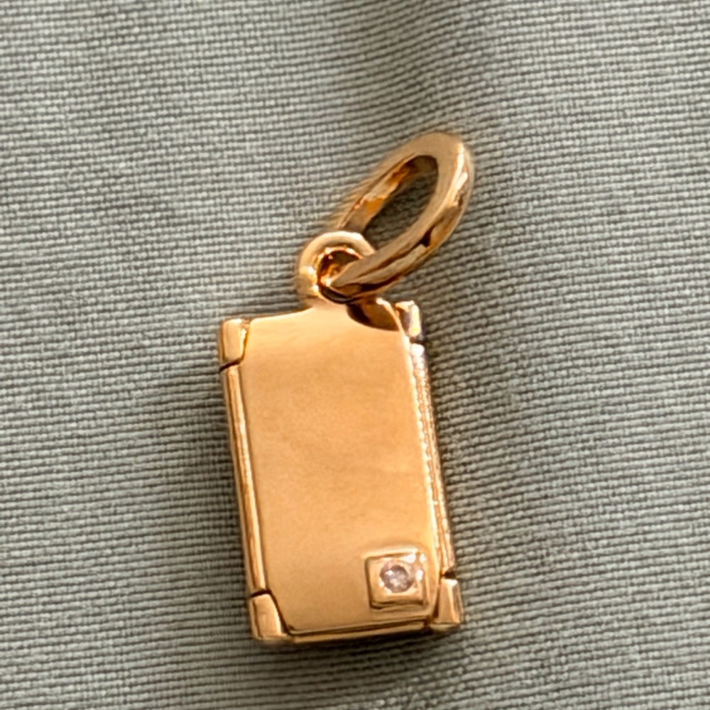 Authentic Engravable & Openable Envelope Dangle Charm - Picture 4 of 6